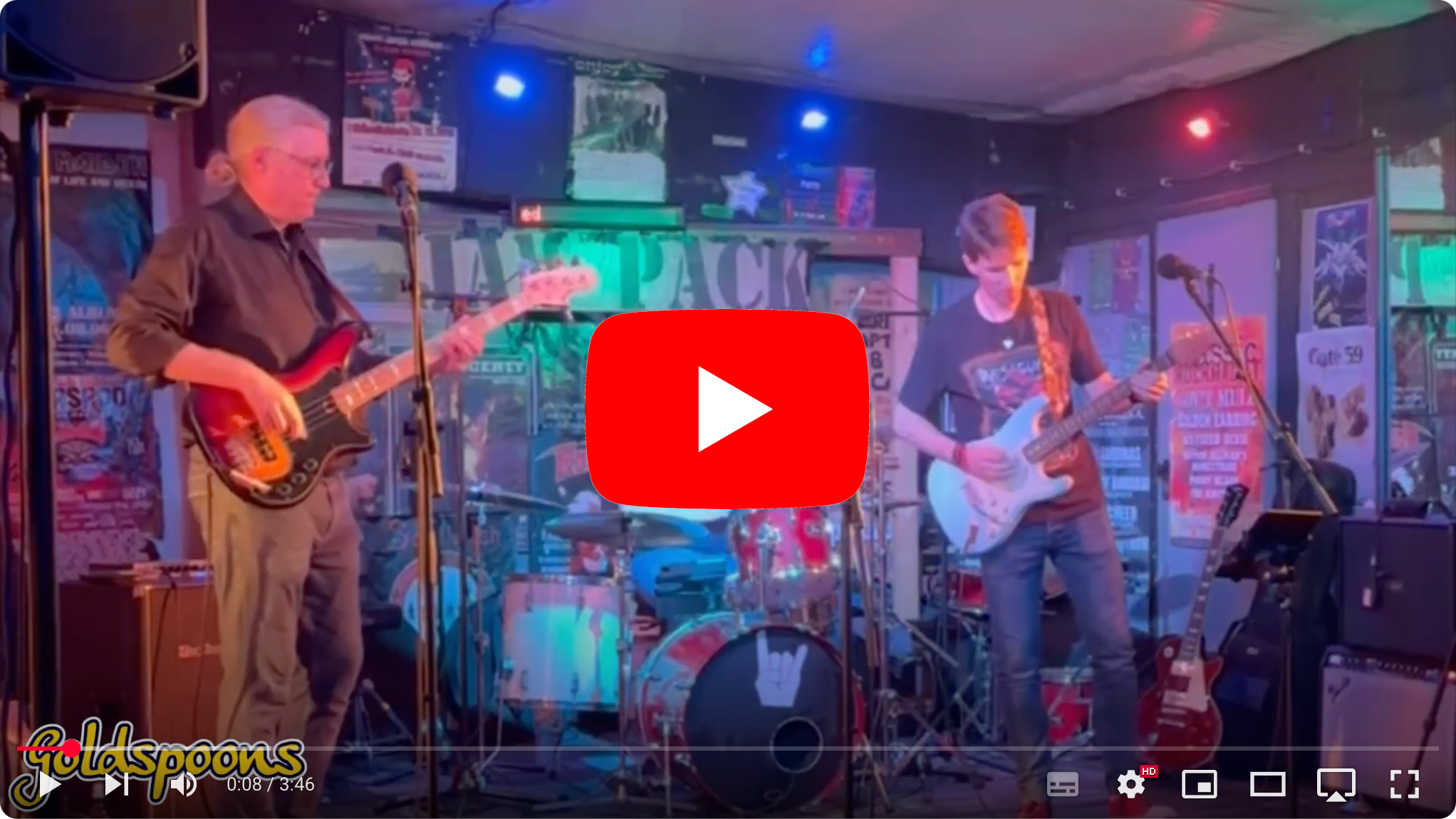 Goldspoons live: Crossroads